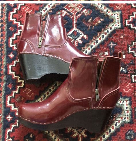 replica clog boots no.6|high heel clog boots.